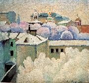 Mashkov, Ilya Winter Landscape oil painting on canvas